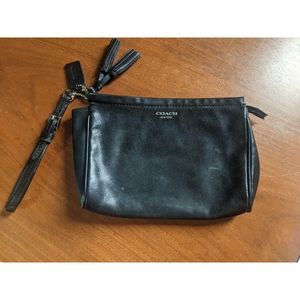 Black Coach Wristlet